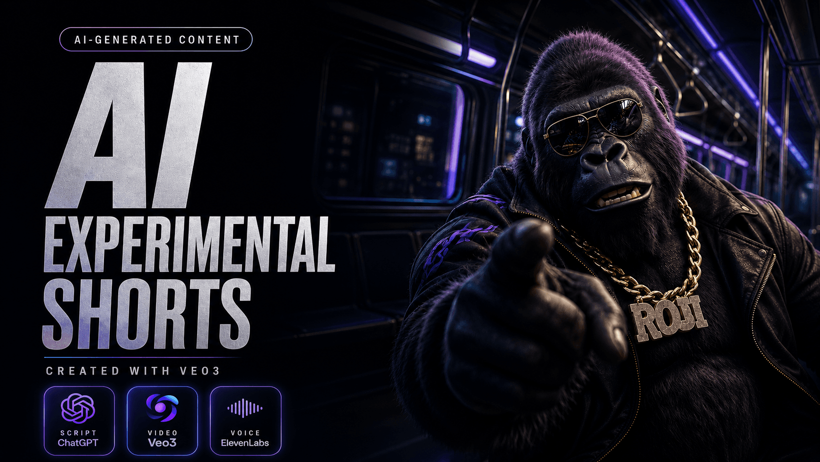 AI Experimental Shorts portfolio cover